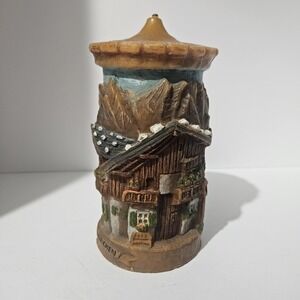 VTG Johann Gunter Walldurn-Baden 9" Candle Garmisch-Partenkirchen GER wax sculpt
